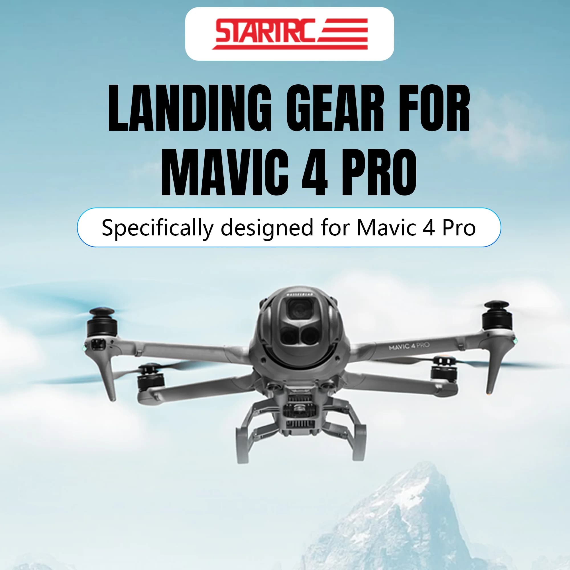 STARTRC DJI Mavic 4 Pro Height raised tripod Foldable support for take-off and landing training Accessories for antique drones
