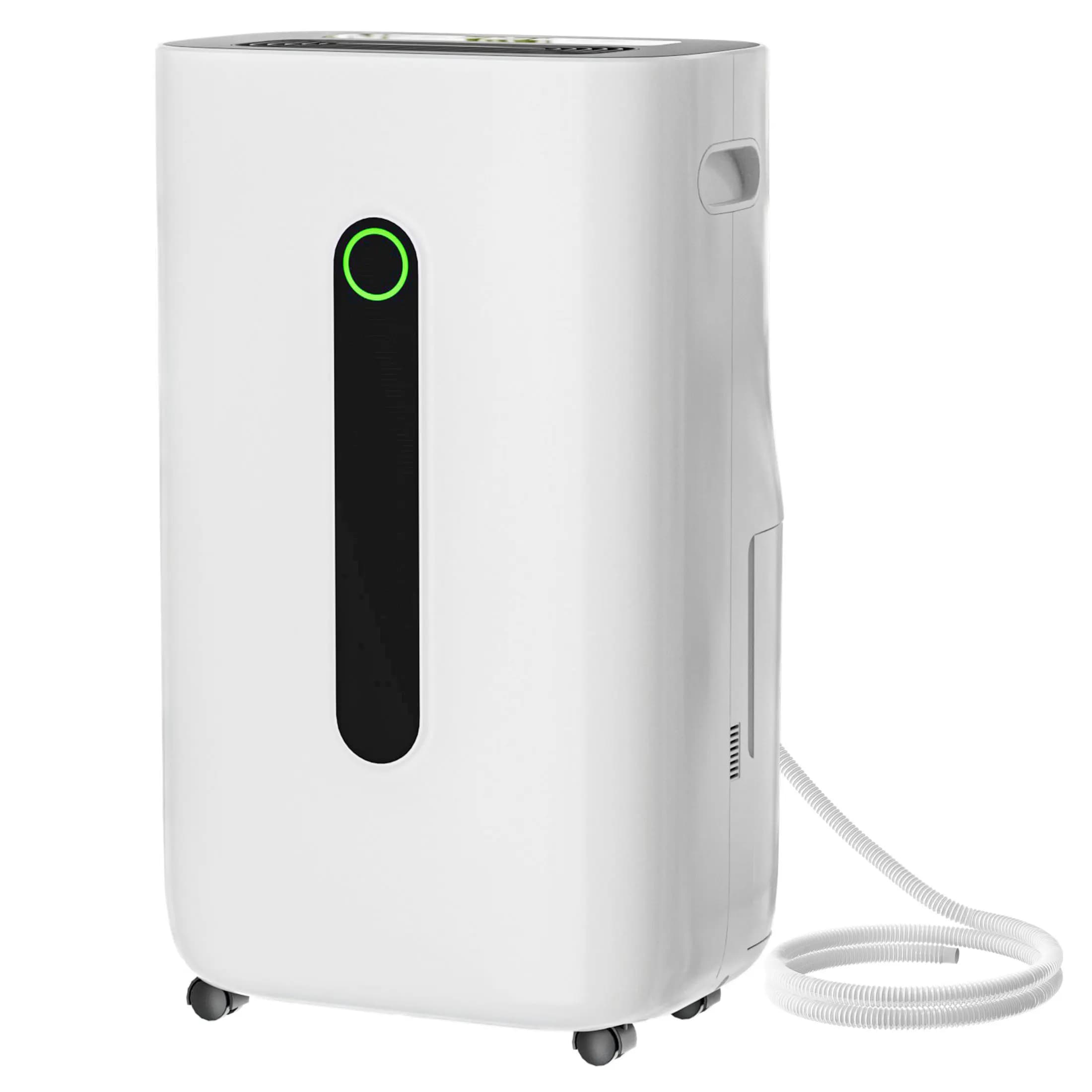 Rocyis 70-80 Pint Max(Nome DOE 24,4 pinte/giorno) 7.000 mq Deumidificatore per la casa con serbatoio dell'acqua da 1,7 galloni (6,5 L), Auto D