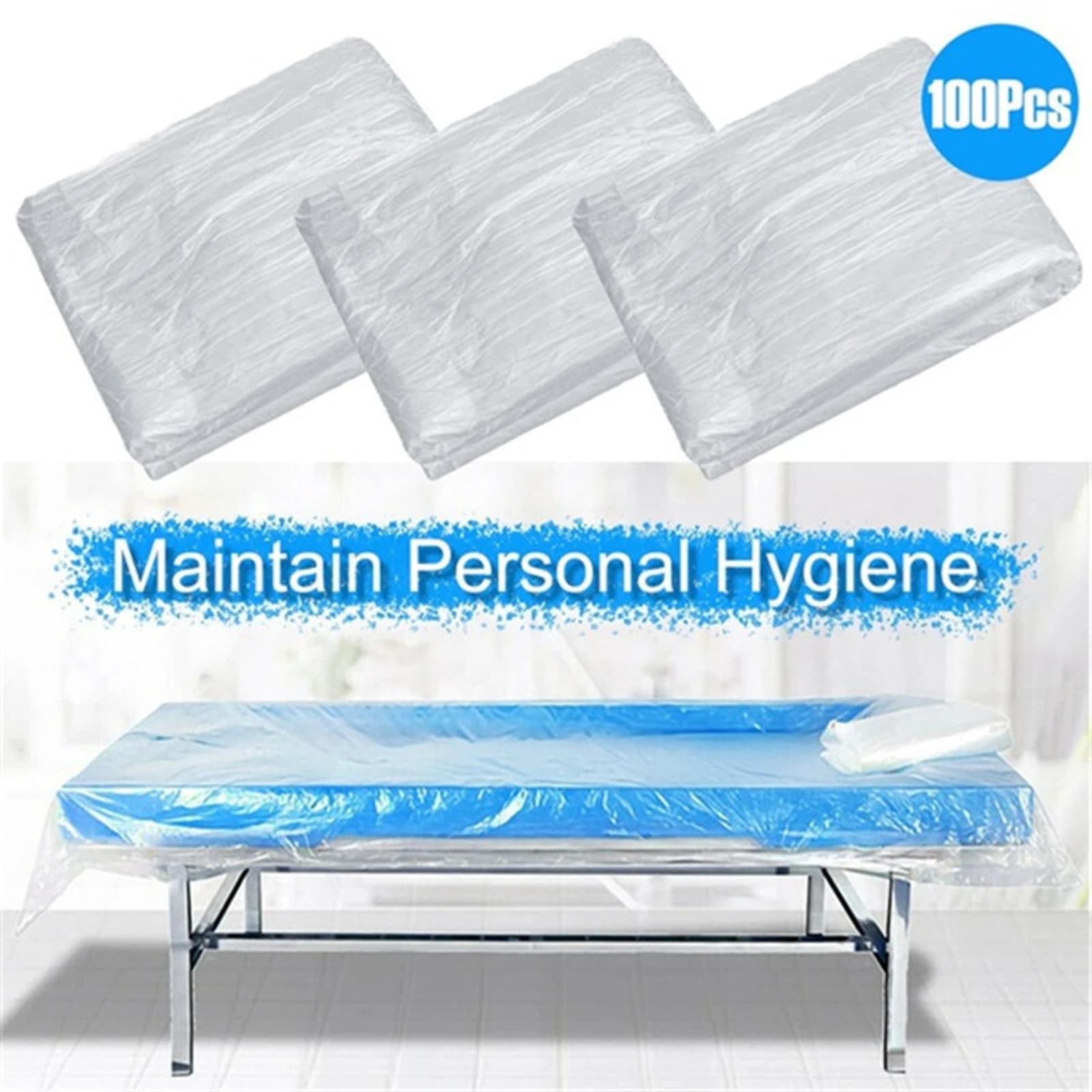 100 pezzi lettino da massaggio usa e getta lenzuola protector copriletto SPA per estetista Beauty Bed ceretta Salon Table Lash Bed