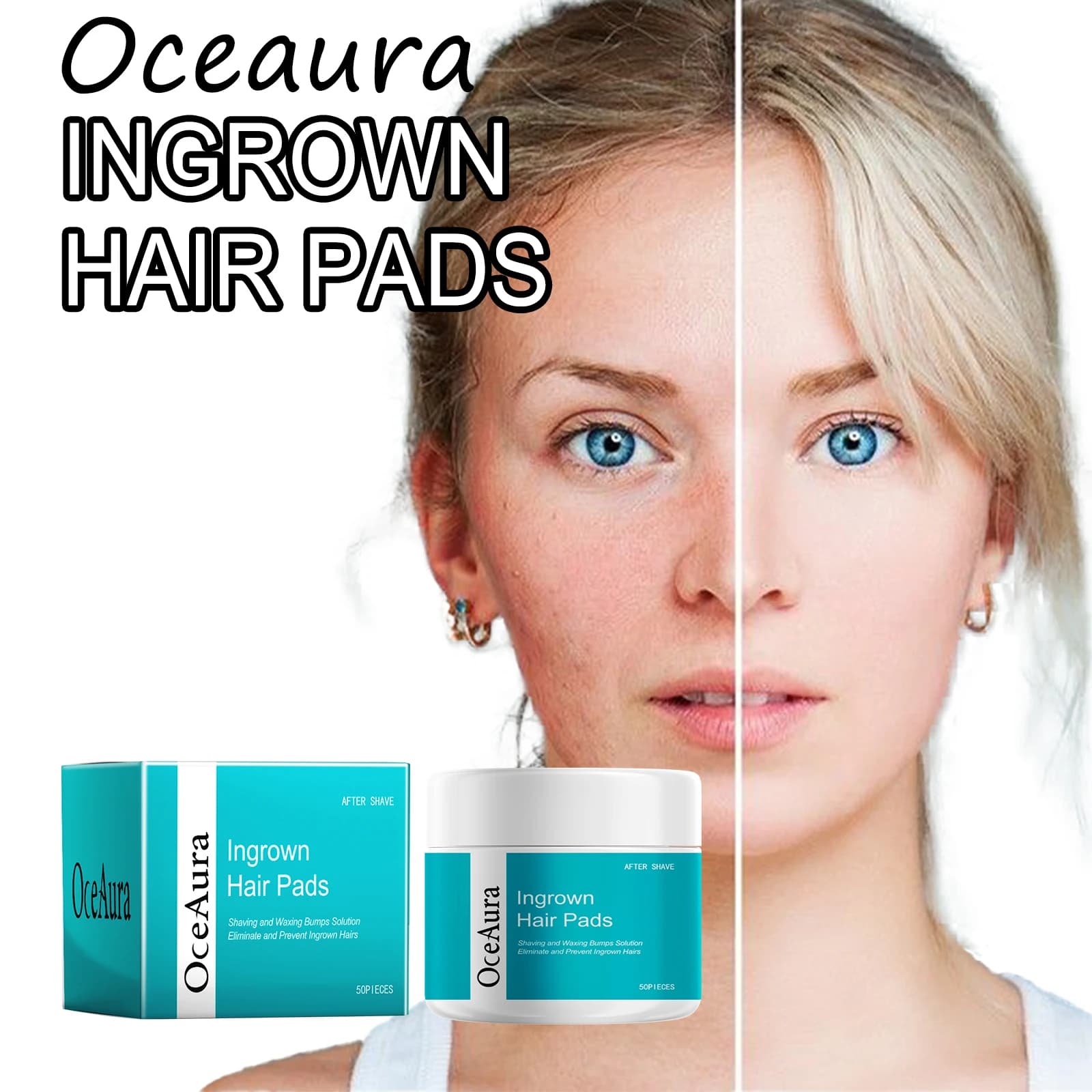 Oceaura Face Care Bearing with Salicylic Acid Moisturizing For Pores Shirnk Reduces Acne Scars Improves Softness Rassodante Face Care Bearing