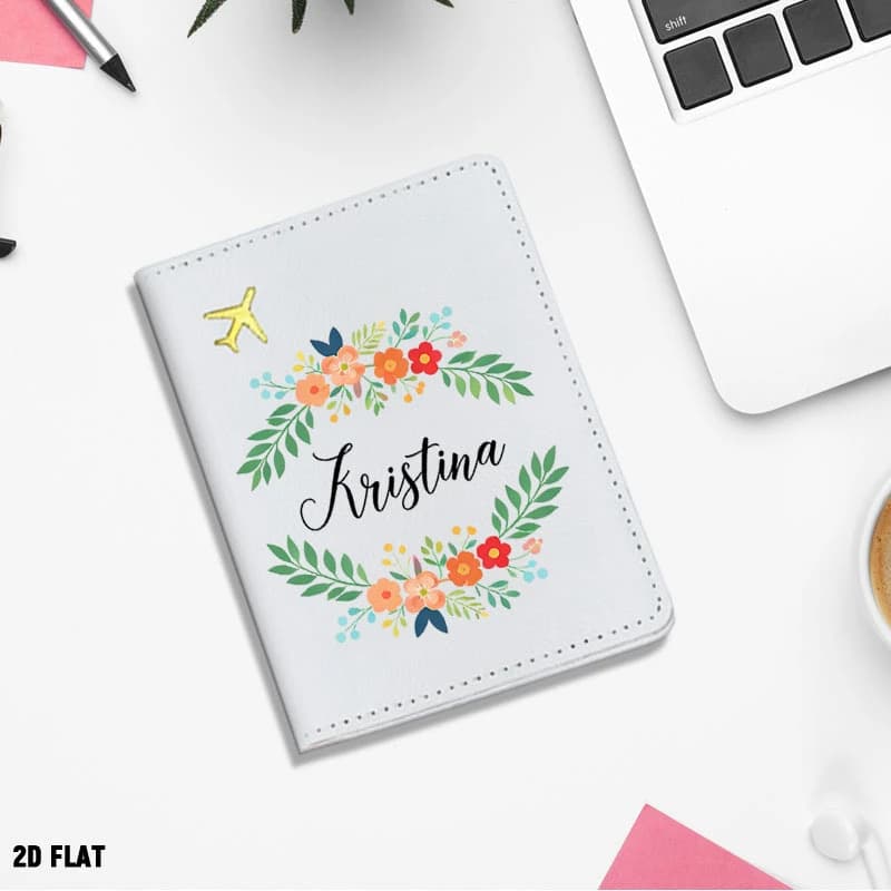 Women Passport Holder Wallet - Lightweight Travel Wallet Suitable for Vacation, Honeymoon Gift, for Holiding Documents