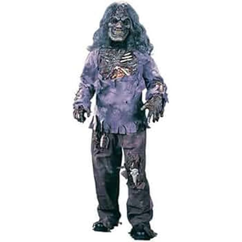 Horror Uomini adulti Dawn Of The Living Dead Monster Halloween Fancy Dress Up Bambini Ragazzi Costume completo da zombie