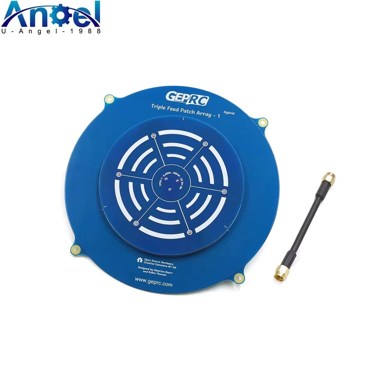 GEPRC Triple Feed Patch Array 5.8G Antenna polarizzata circolare per trasmissione Video Drone RC Drone VTX lungo