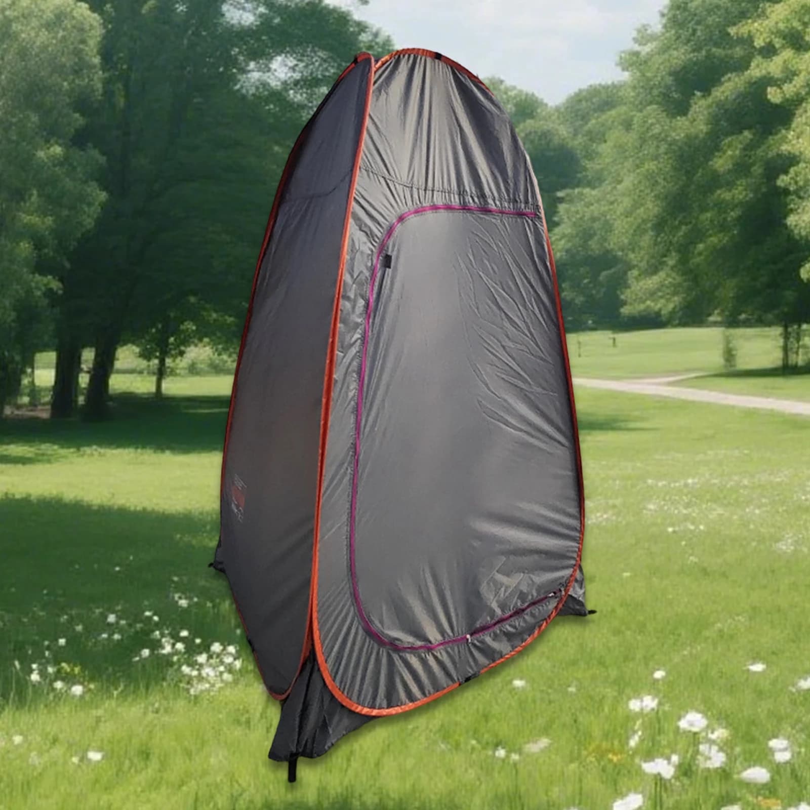 Tenda Doccia da Campeggio, Tenda Bagno Laterale per Auto, Toilette con Porta, Spogliatoio Portatile, Riparo per la Privacy per Camion, Camper, Auto, Bagno Esterno