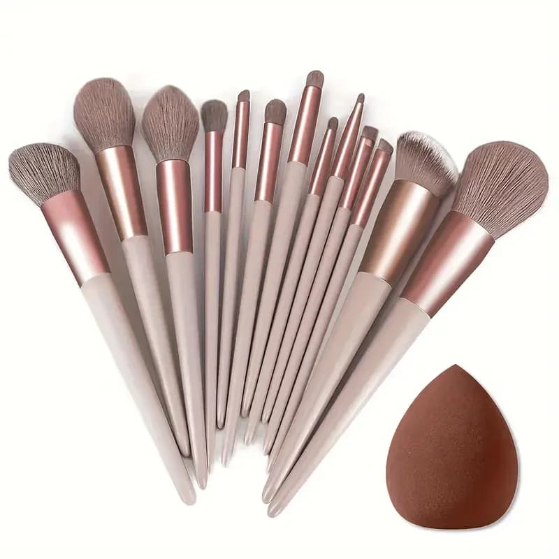 13 pcs set of brushes for soft makeup and soft cosmetic foundation powder shading Kabuki mixing brush for makeup tool beauty makeup
