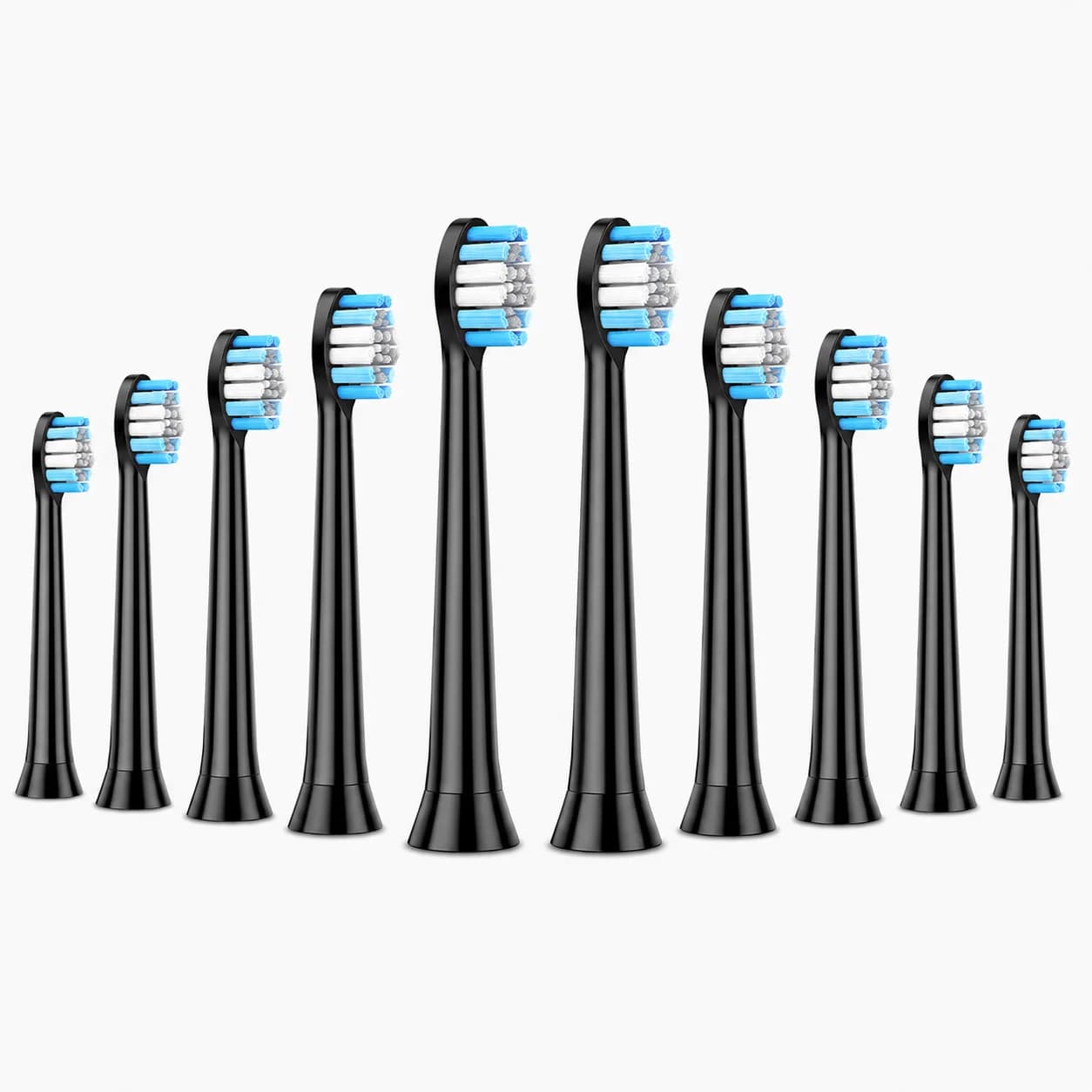 4 8 10 20Pcs DuPont Bristles Electric Toothbrush Replacement Heads Soft Brush Heads For Sonic Toothbrush Deep Oral Cleaning Care
