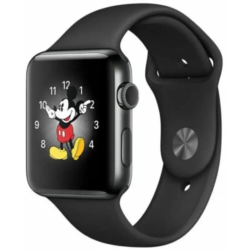 Apple Watch Series 2 Stainless Steel 38mm A1757 (GPS Only, No Cellular) Space Black - Refurbished Excellent Condition