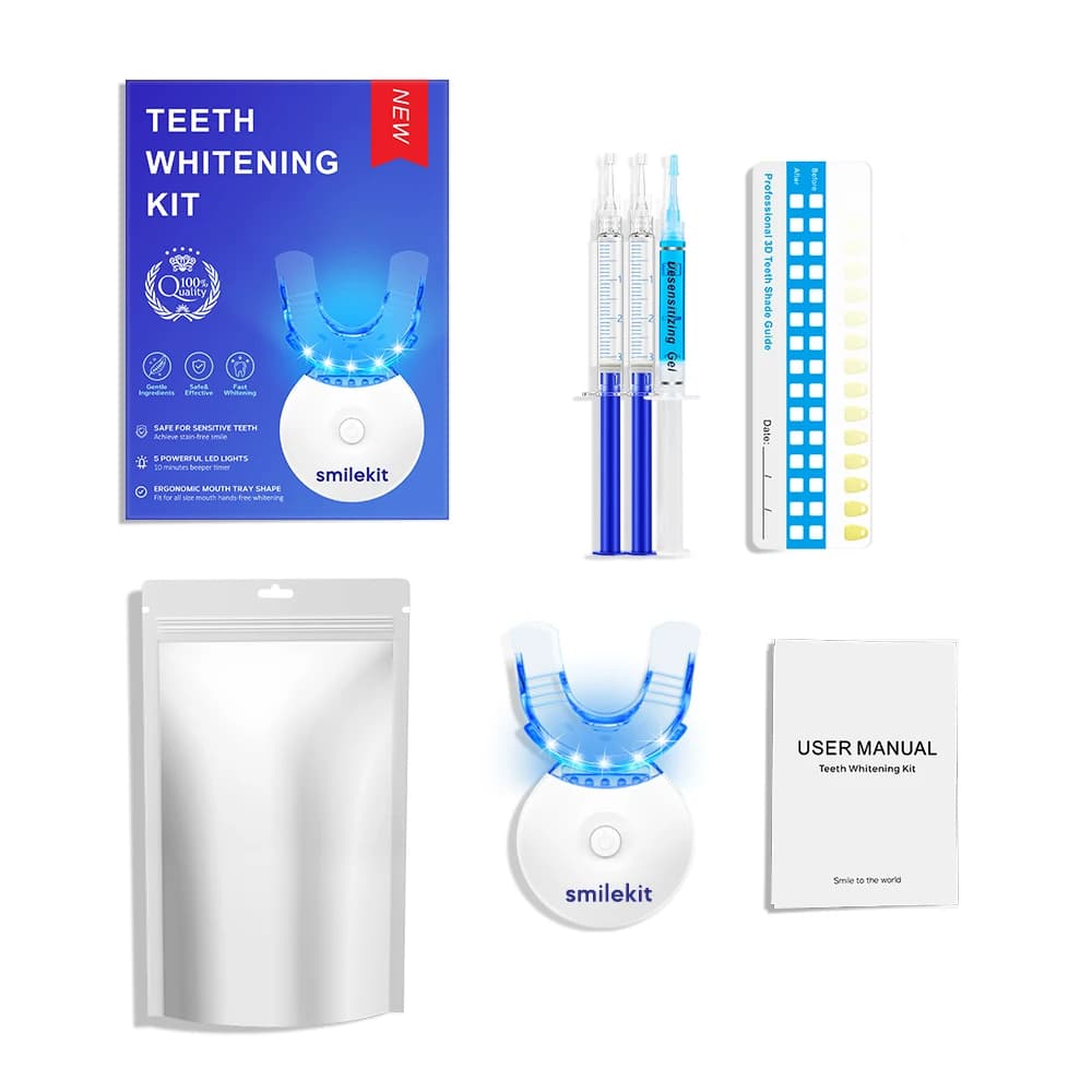 Fairywill Sbiancamento dei denti 35% perossido di caramide Sbiancamento dei denti Perossido di caramide Gel sbiancante per denti per set di denti sensibili