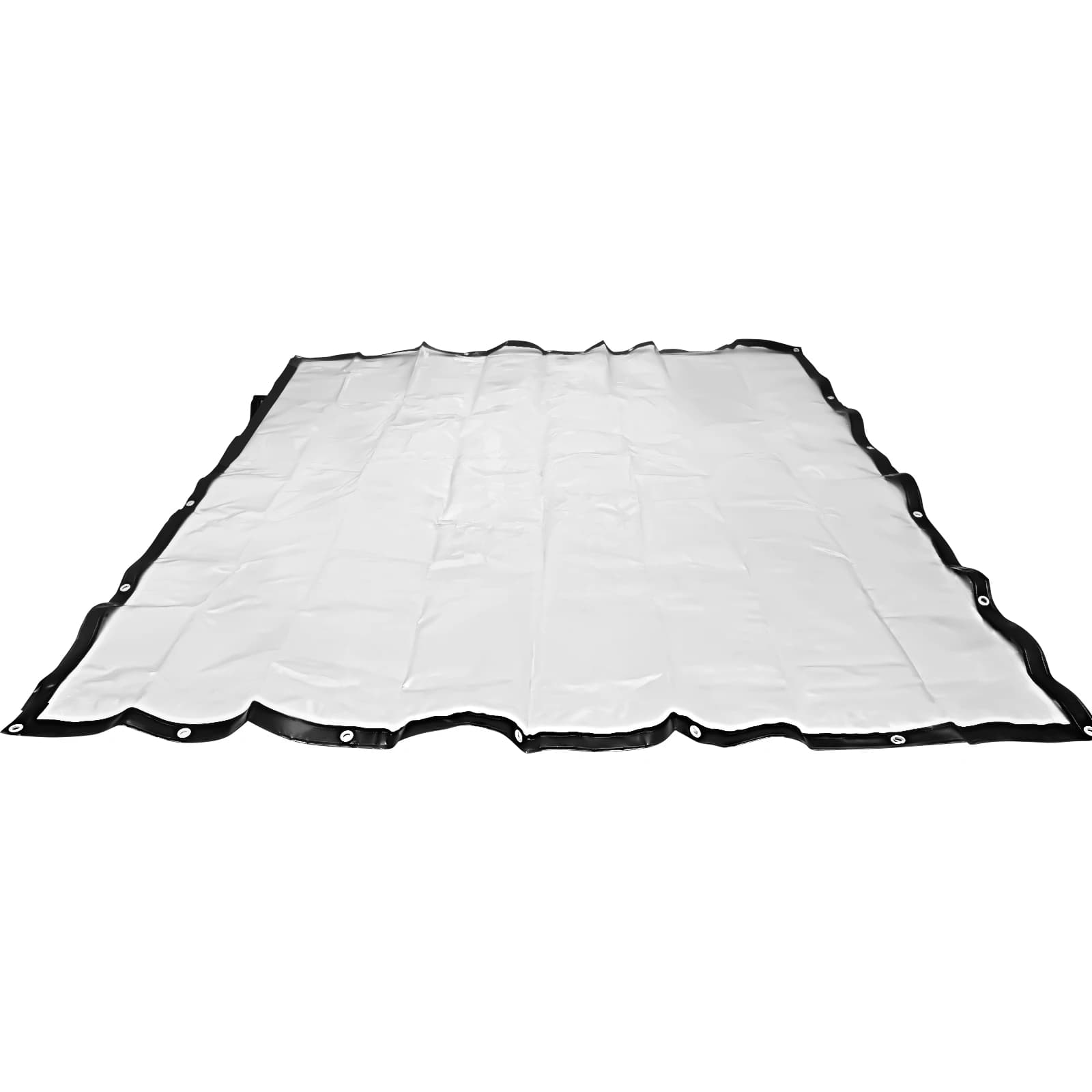 Telo impermeabile, telone in PVC con occhielli e fascette per cavi, copertura resistente allo strappo per campeggio, serra per piante