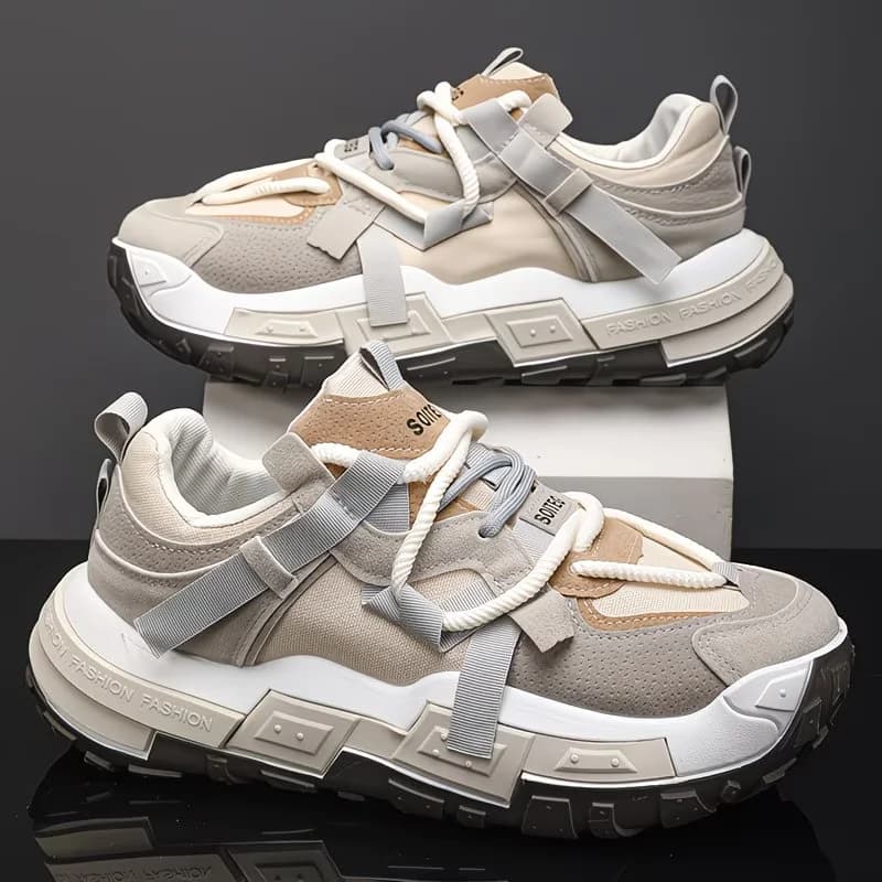 Nuove Sneakers Chunky da Uomo 2026, Scarpe con Suola Spessa e Piattaforma, Scarpe Sportive Casual in Tessuto Traspirante, Moda Streetwear