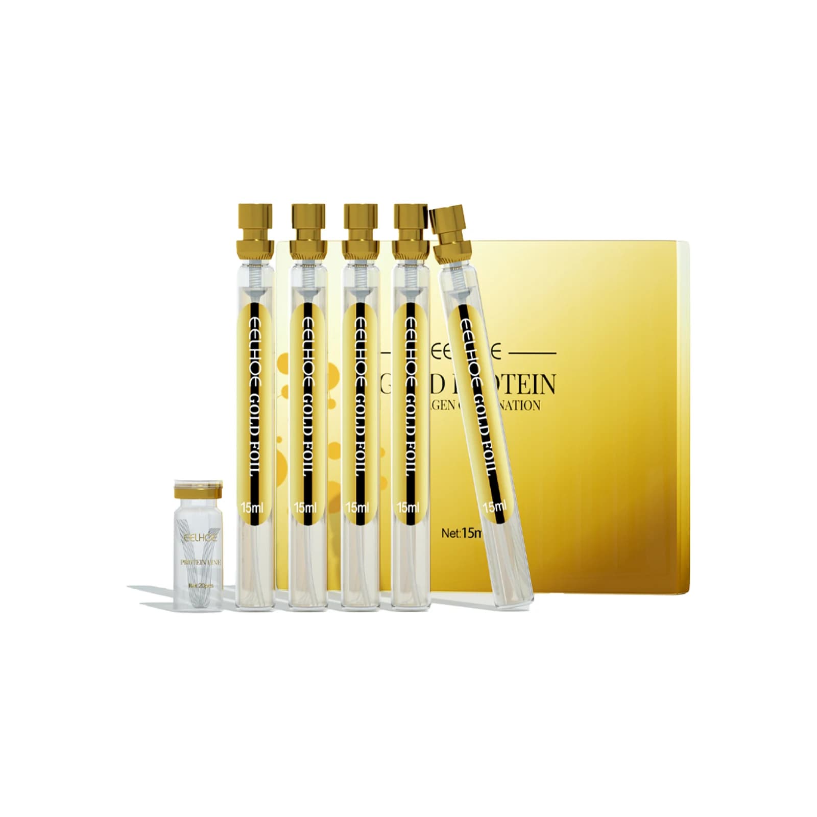 Eelhoe Protein Lift Line idrata Lightens linee sottili rughe rimuove i gialli Anti-rughe rassoda i contorni del viso