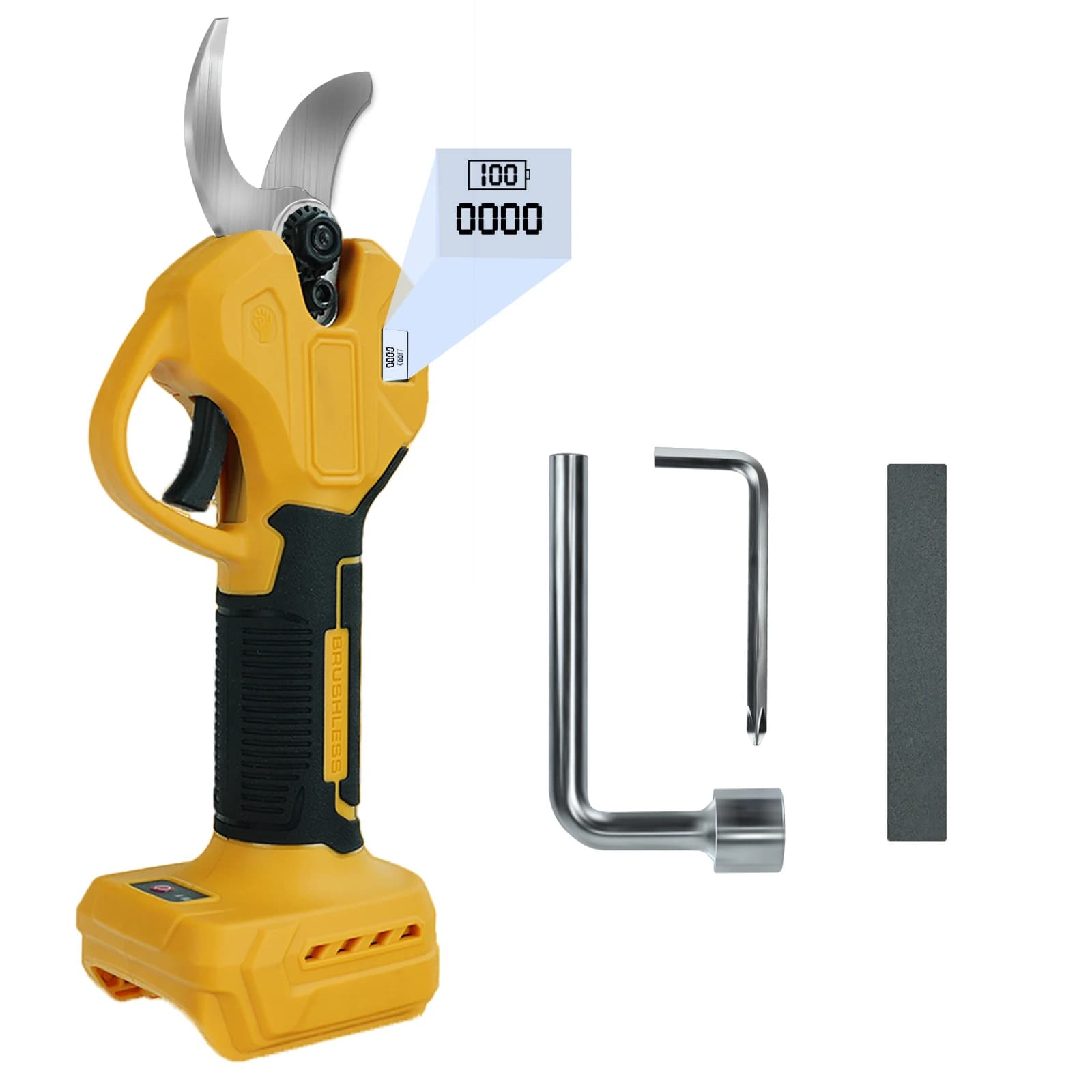 30 mm brushless electric shears for Dewalt 20 V battery electric shears Garden tool for cutting trees (without battery)