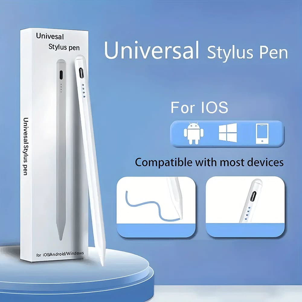 Penna stilo per Apple iPad Tablet Android Matita 2 Pro Air 3 4 5 M2 M3 M4 Mini 2024 2025 Trova la mia app Palm Rejection IOS Disegna