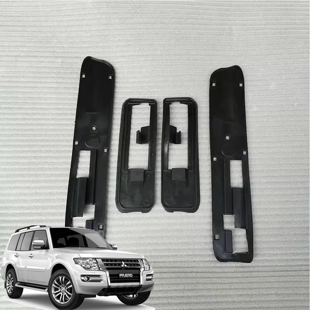Base per portapacchi per auto per Mitsubishi Pajero Montero Shogun V73 V77 V93 V97 Barra per bagagli Parte Binario End Pad in gomma Accessori
