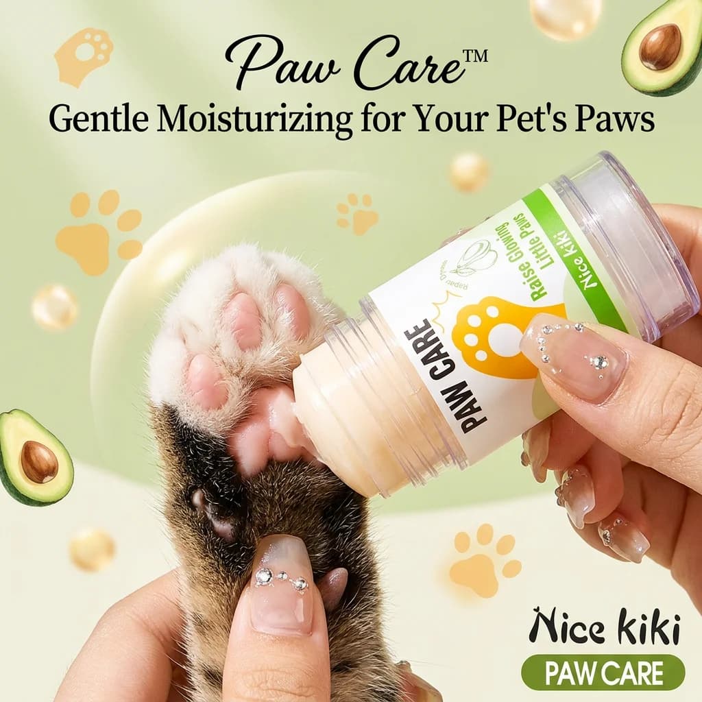 Pet Paw Moisturizing Foot Cream Rich in Natural Plant Ingredients Such as Shea Butter Relieves Dryness and Cares for Paw Health