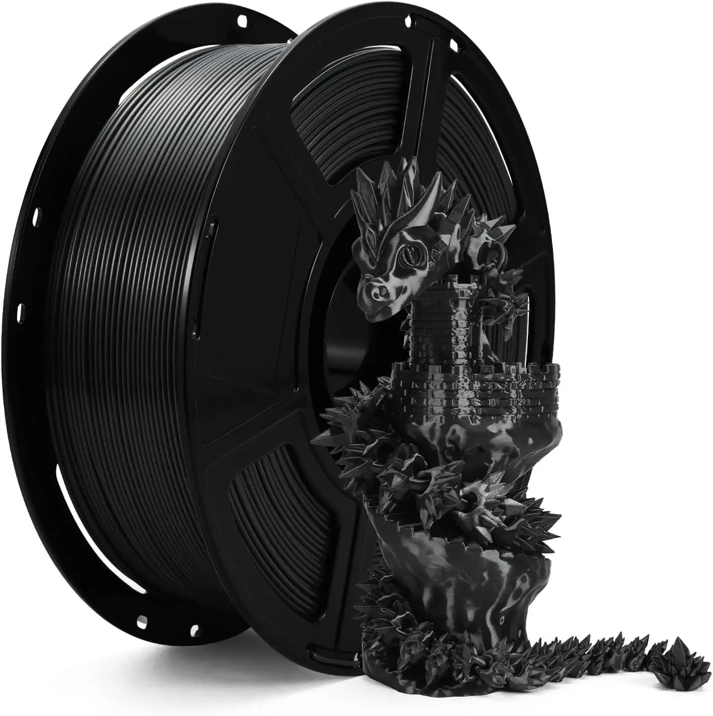 PLA Filament 1.75mm 3D Printer Filament with Shiny Surface, Shiny PLA Silk Filament 250g Spool 3D Printing Filament