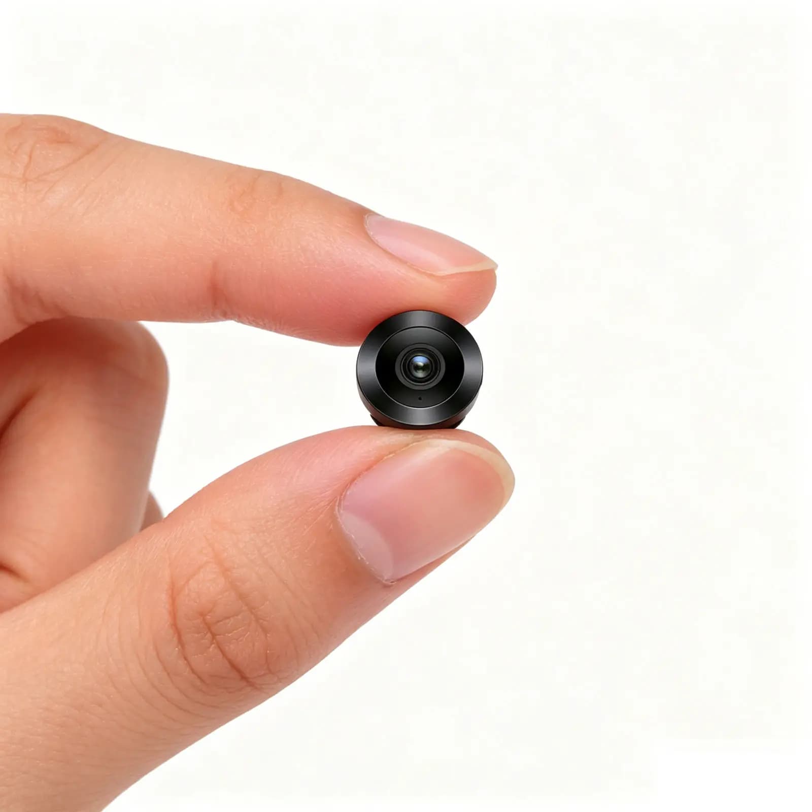 A23 Mini Telecamera Wireless da Borsottero Portatile per Interni ed Esterni con Visione Notturna e Registrazione Audio/Video per Sicurezza Personale