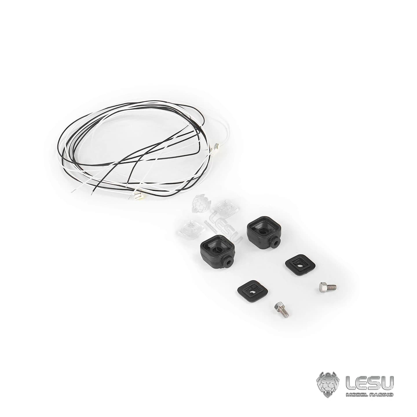 LESU 1/14 Camion di Ingegneria Simulazione Faretto Faro HA CONDOTTO LA Luce S-1323 Accessori Modificati FAI DA TE Modello