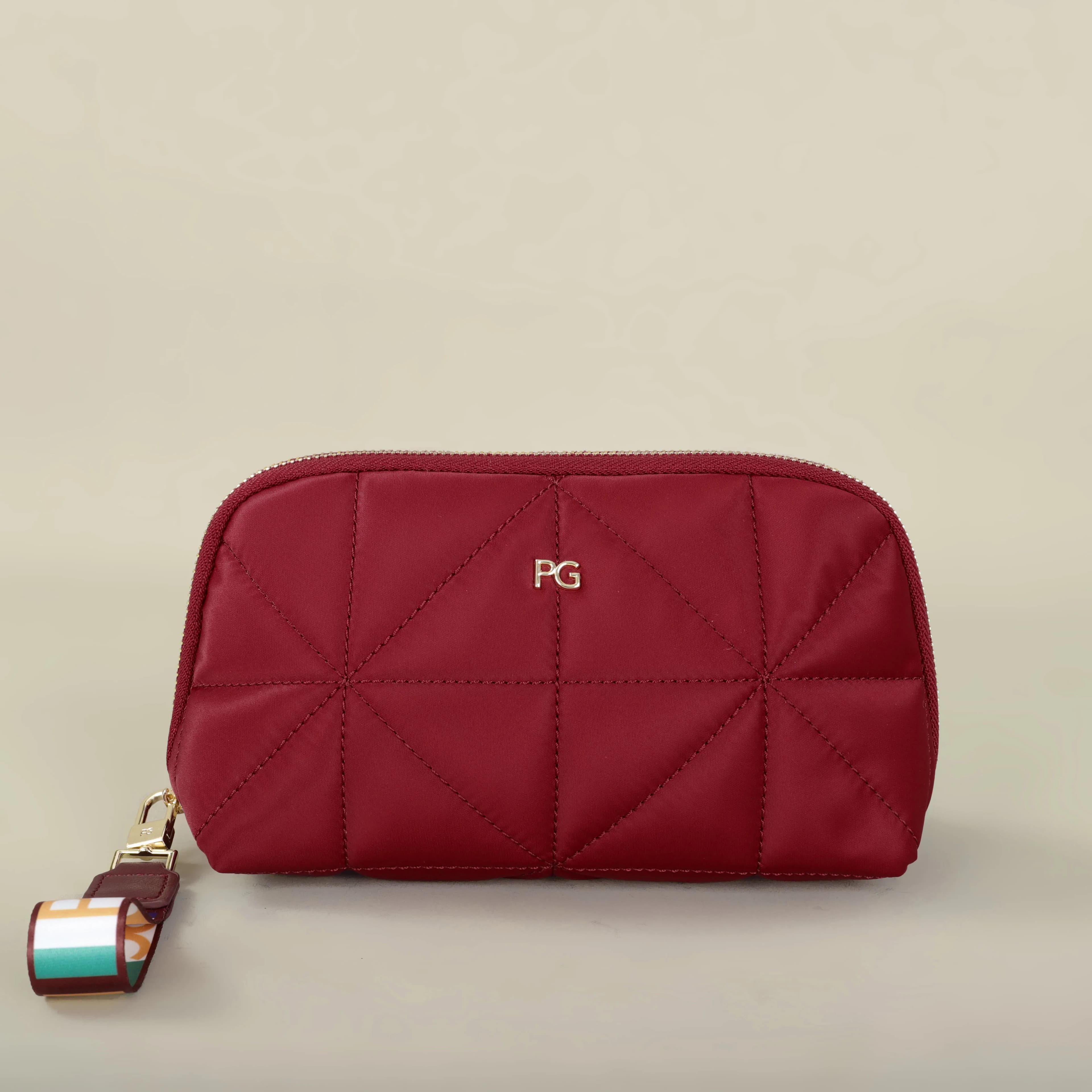 Borsa per cosmetici pieghevole impermeabile multifunzionale in tessuto di nylon PG, nuovo design, moda, portatile, facile da trasportare