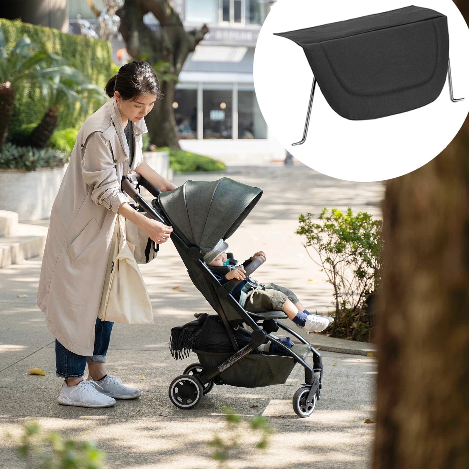Pedana accessorio poggiapiedi per passeggino esteso compatibile con Aer Aer Passeggino per bambini Poggiapiedi universale per passeggino per bambini