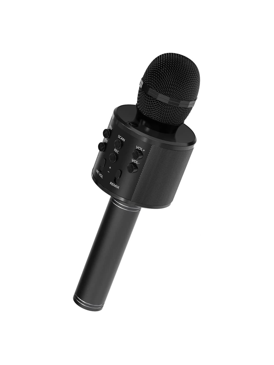5 Core Microphone Wireless Karaoke Mic With Speaker 3 in 1 Portable Bluetooth Microfono Inalambrico WM SPK BLK