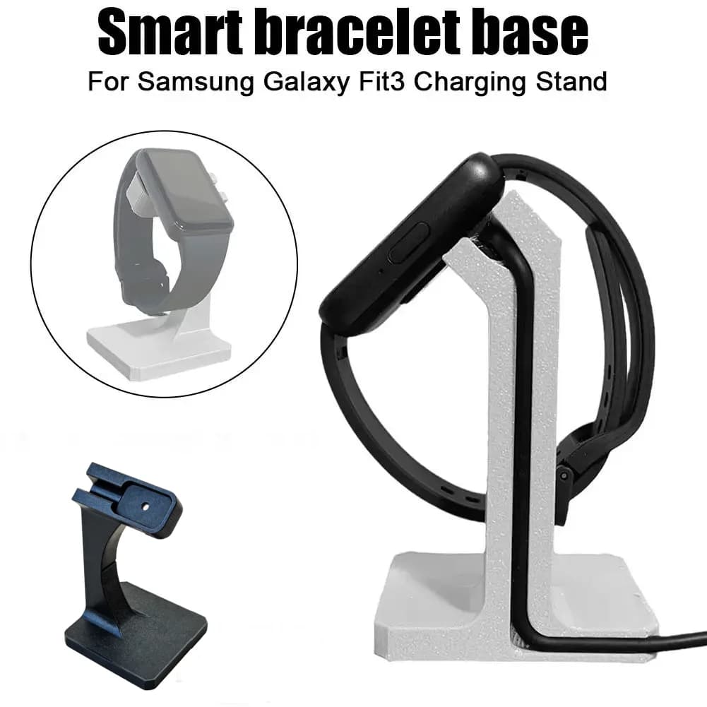 Base di ricarica per Samsung Galaxy Fit3 Smart Bracciale Supporto di ricarica wireless Stampa 3D Accessori per smartwatch