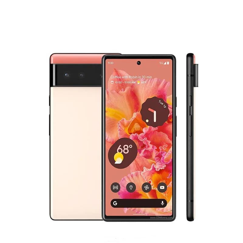 Google Pixel 6 5G Pixel6 6.4" OLED 8GB RAM 128/256GB ROM NFC Octa Core Google Tensor Telefono Cellulare Originale Sbloccato