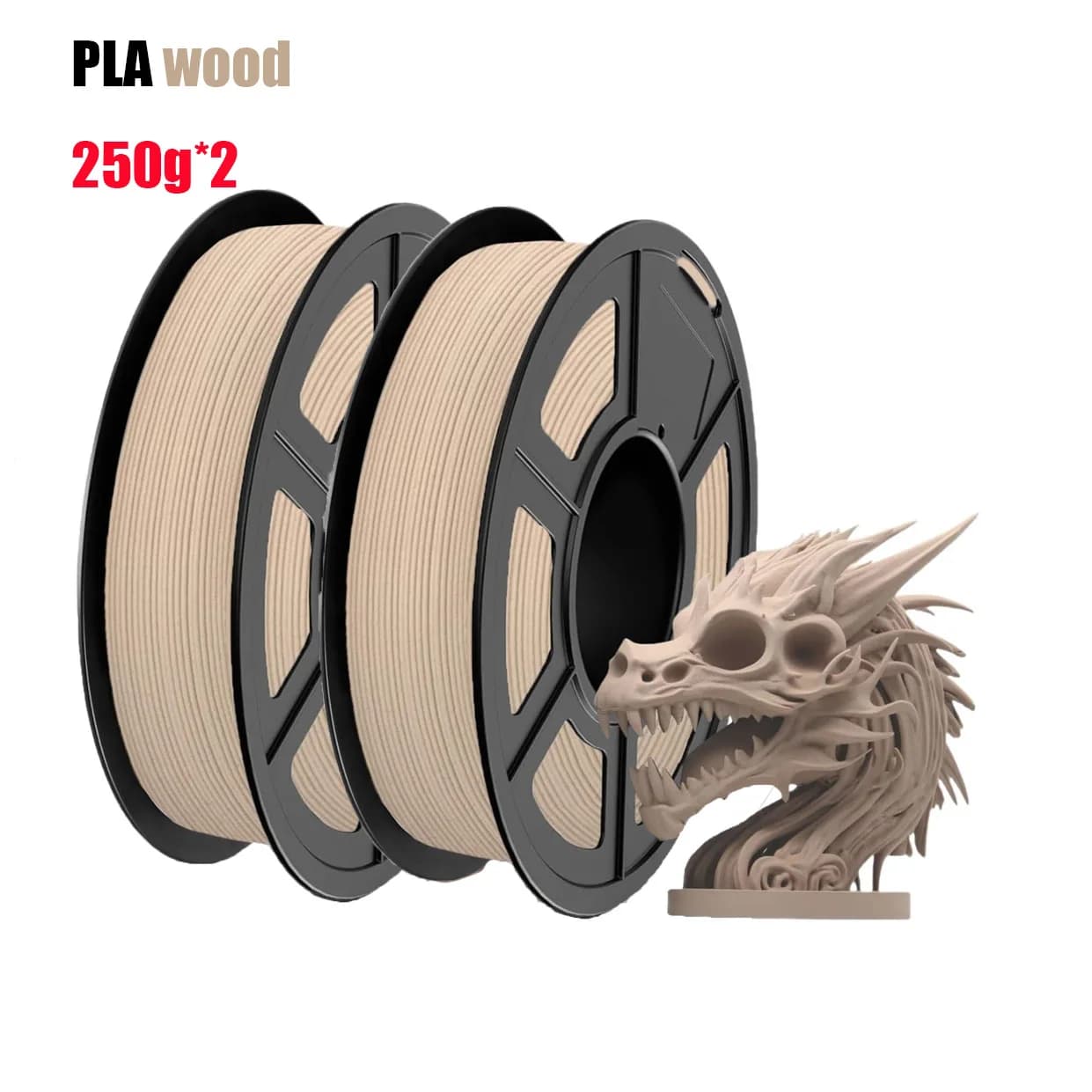 Filament PLA Effect 3D Printer Wood 1.75mm High Precision High Strength 500g