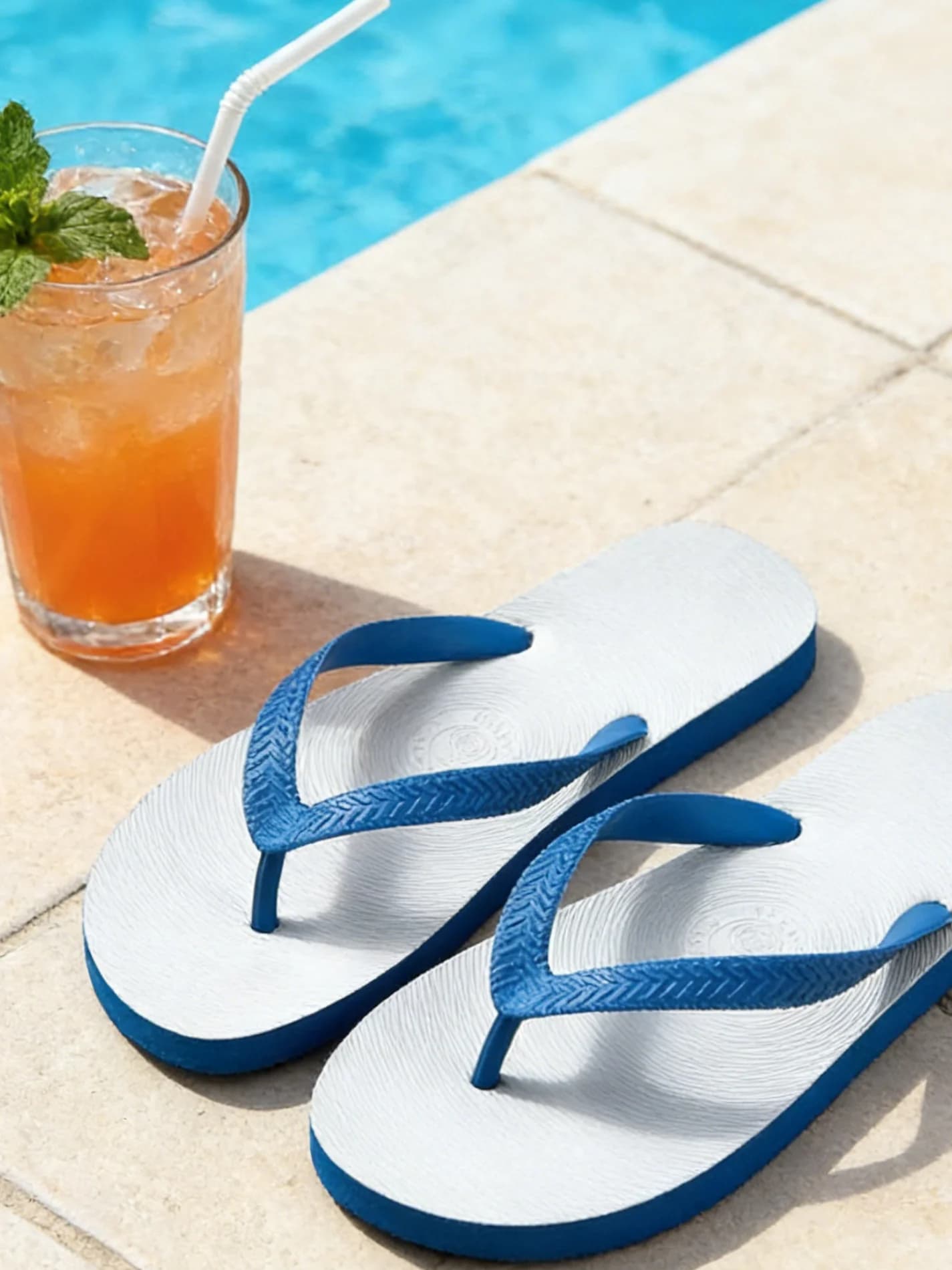 Men's and women's printed summer slippers, breathable open flip flops, rubber beach sandals