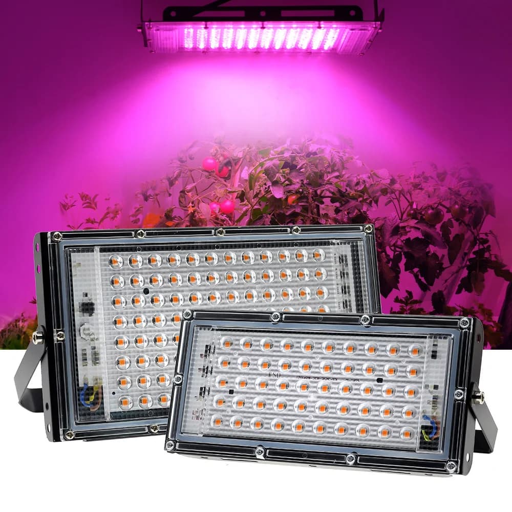 50W-200W Led Cultivated Plant The Light Phyto Lamp Hydroponic Cultivation System Interior Lamp Serra Fiore Seme Coltiva La Tenda Lighting