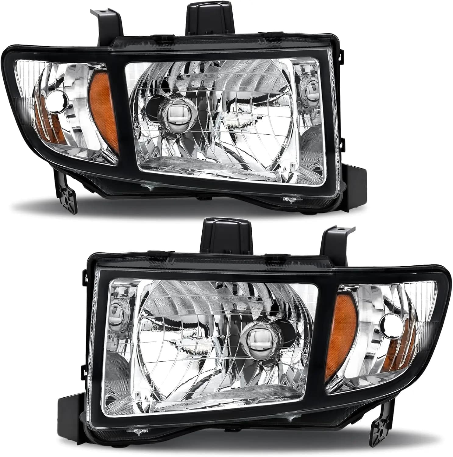 Fari SHAWHO AUTO Compatible with Honda Ridgeline 2006-2014 - Plug & Play, Left Side and Right