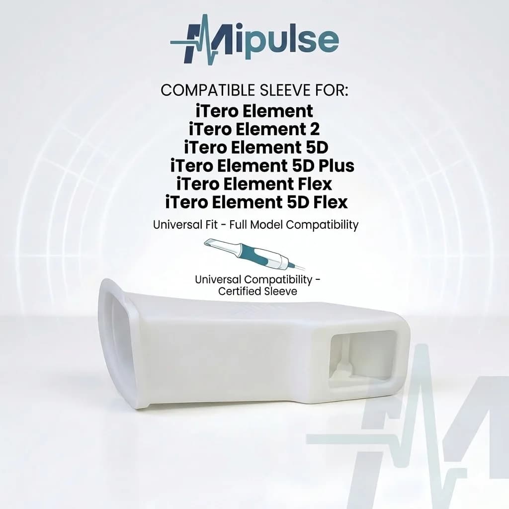 25 Pezzi di Coperture Protettive Monouso iTero Sleeves Element per Scanner Intraorale Dentale 3D