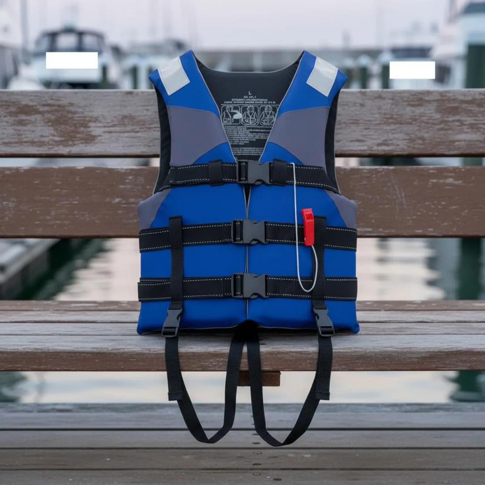 High Buoyancy Life Jacket Thickened Portable Flotation Vest for Adults Kids Fishing Boating Water Safety Life Vest