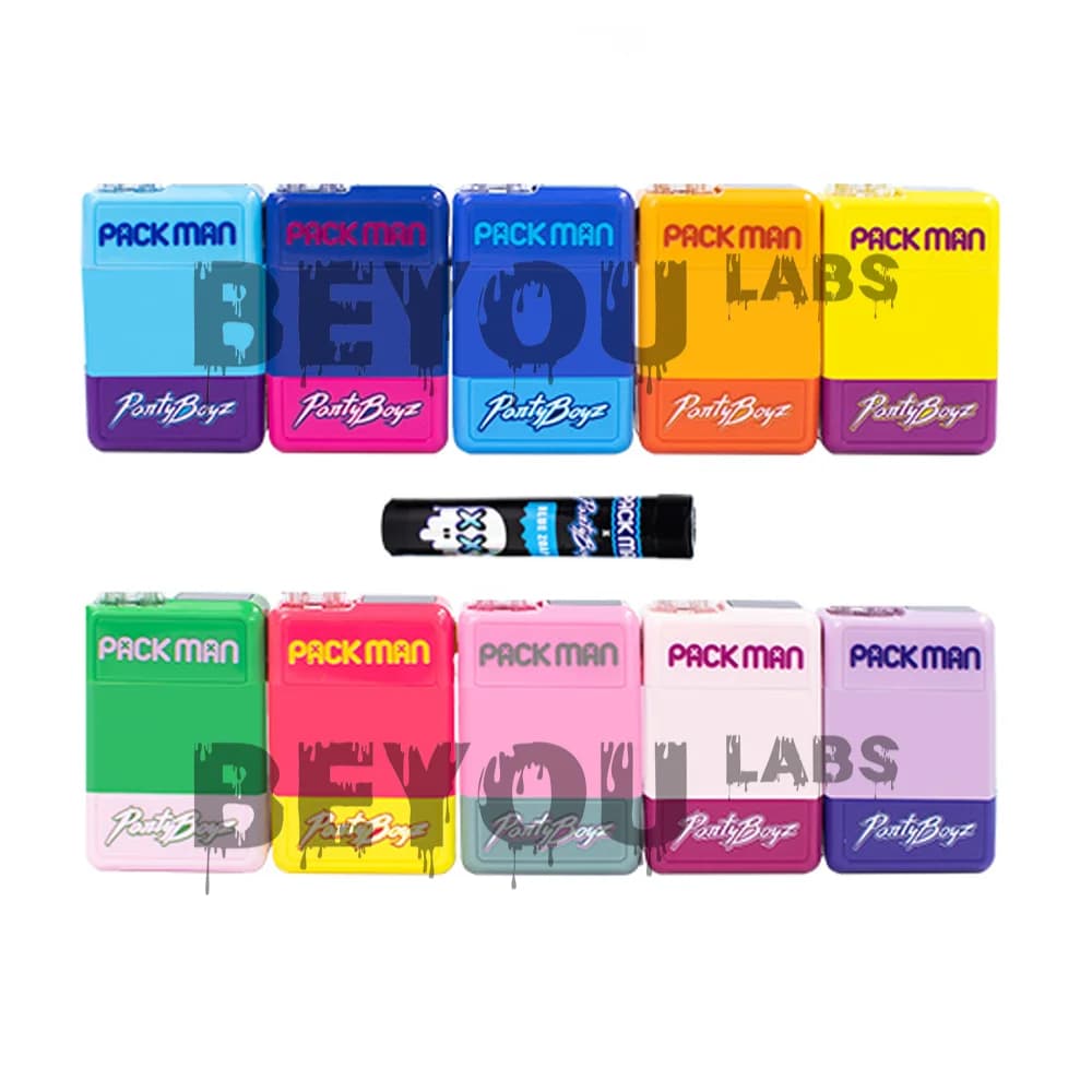 3ML Plastic Packman Storage Empty Cartridge Packaging Display Screen Box Clear Window Cardboard Tank