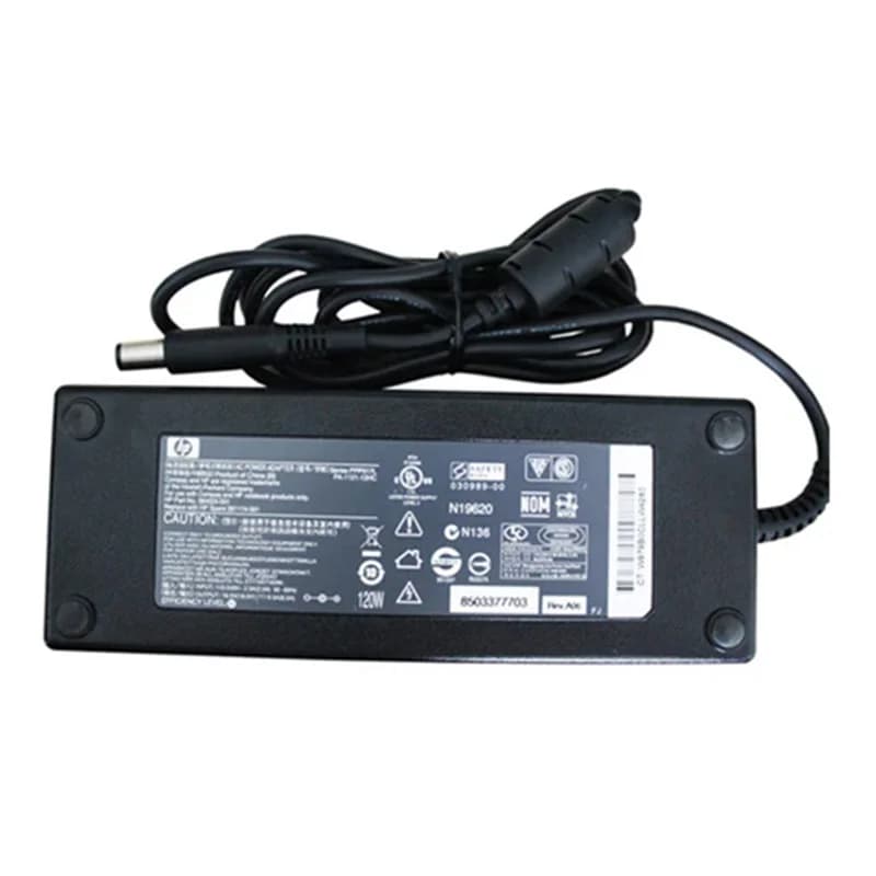 HP 120W 18.5V 6.5A 100% Original Smart AC Adapter 609941-001 PPP017H for HP Notebook , 7.4*5.0mm