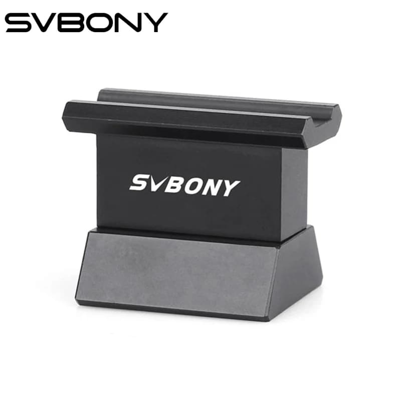 SVBONY staffa di montaggio per cercatore di punti con scheda a coda di rondine completamente in metallo