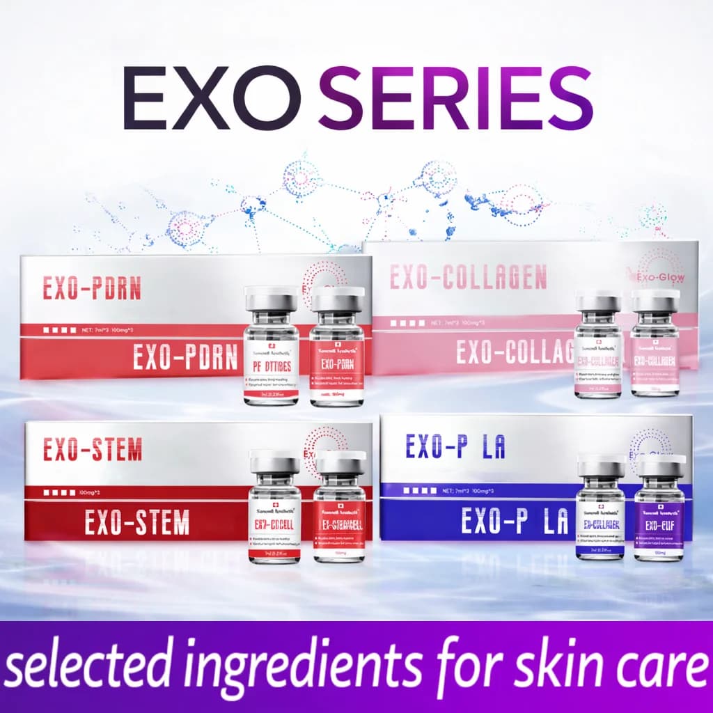 Sanendi Exo0 PDRN Serum Collagen Essence Coreano per la Cura della Pelle, Soluzione Liquida Idratante e Levigante Glow Recipe per la Bellezza del Viso