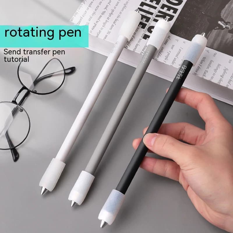 Penna rotante da competizione Penna rotante antistress per adulti Giocattoli agitati Gioco di filatura per bambini Penna spinner a mano Regali antistress