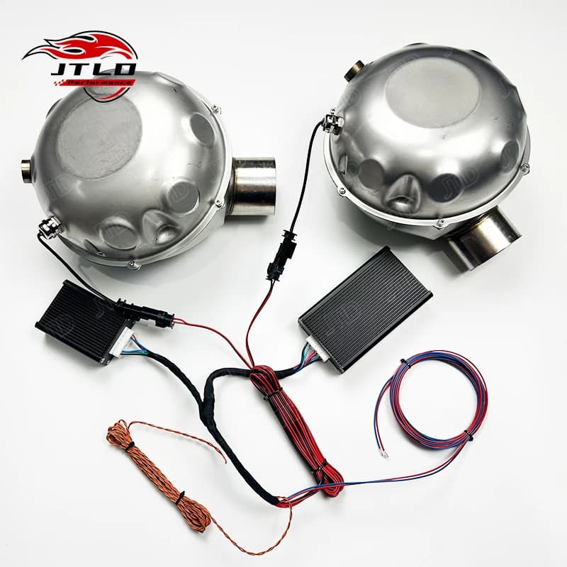 Universal Car Exhaust Electronic Active Exhaust Sound Booster With Remote Control Smartphone ContrSmartphone Controller