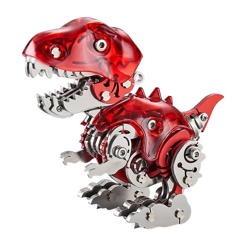 DlY Dinosaur 3D Metal Puzzle kit di modelli di assemblaggio meccanico in metallo Warcraft regalo fatto a mano per la decorazione di adulti e bambini