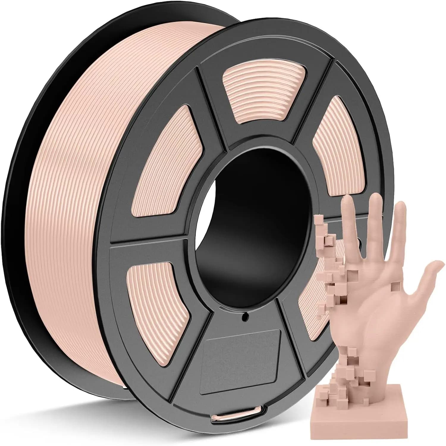Filamento PETG per Stampante 3D Colore Pelle 1.75mm 250g, PETG ad Alta Velocità fino a 300mm/s, Nuova Formula ad Alta Resistenza, Eccellente Finitura