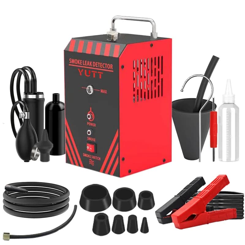 YUTT YT01 Automotive Smoke Leak Detector Universal for All Vehicles, Fully Equipped for Pipeline Leakage Inspection.