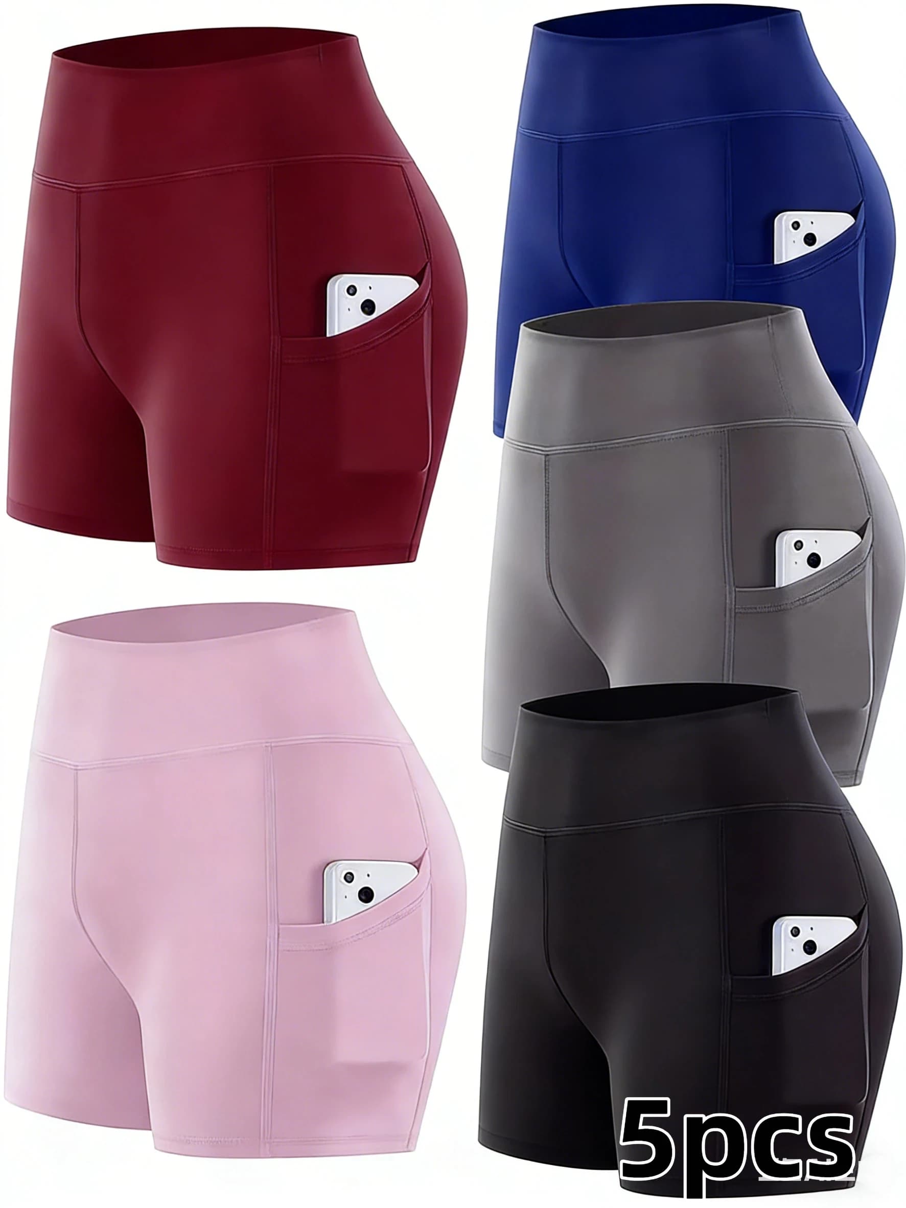 High waist sports shorts | Breathable sports shorts that shape your thighs, fitness and cycling shorts