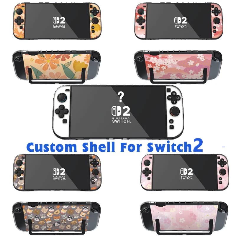 Custodia Protettiva Sottile Personalizzata per Console Nintendo Switch 2 con Motivo Anime e Manga Giapponese
