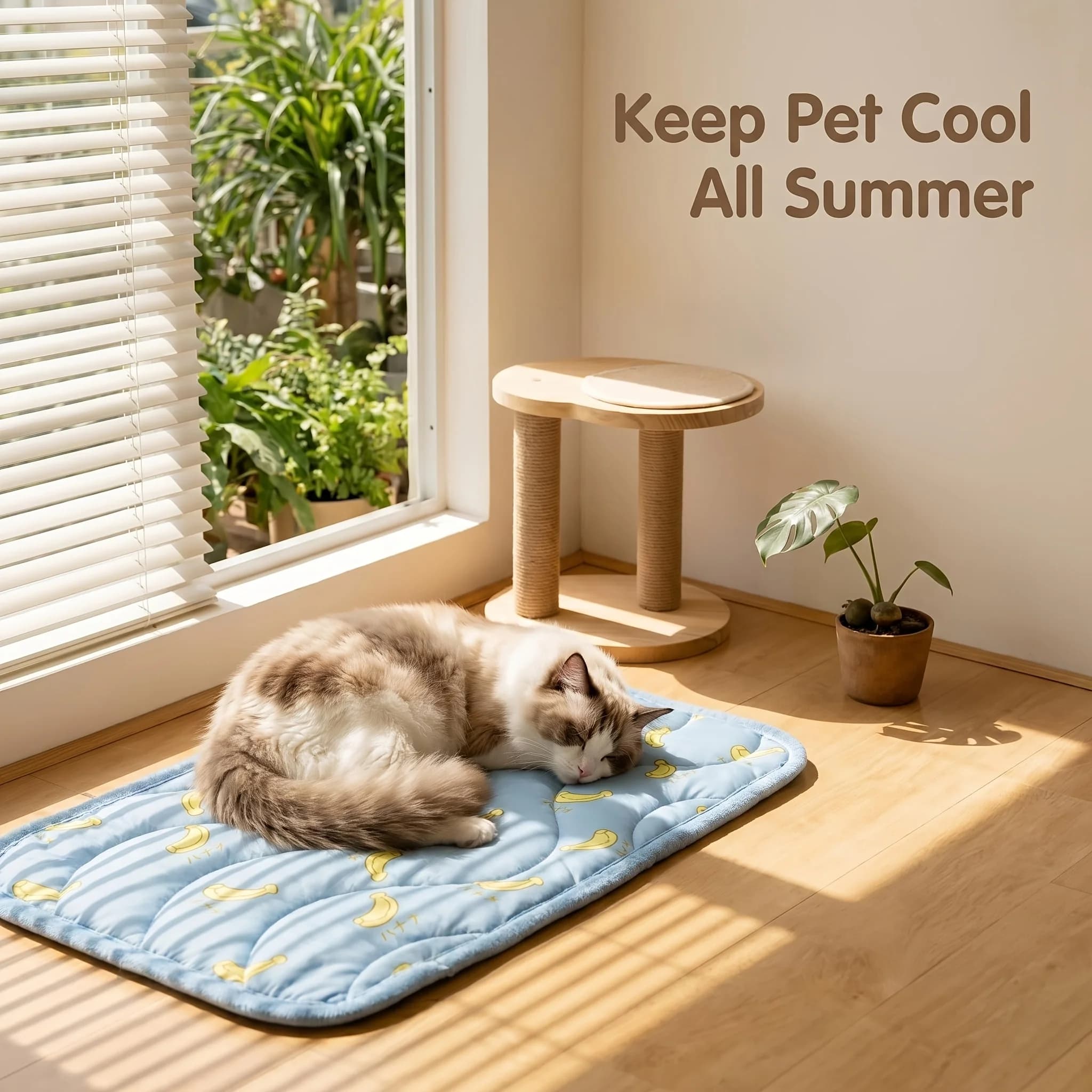 Pet ice mat, dog cooling mat, cushion for summer, cat cool mat, summer cooling, slip-resistant, tear-resistant.