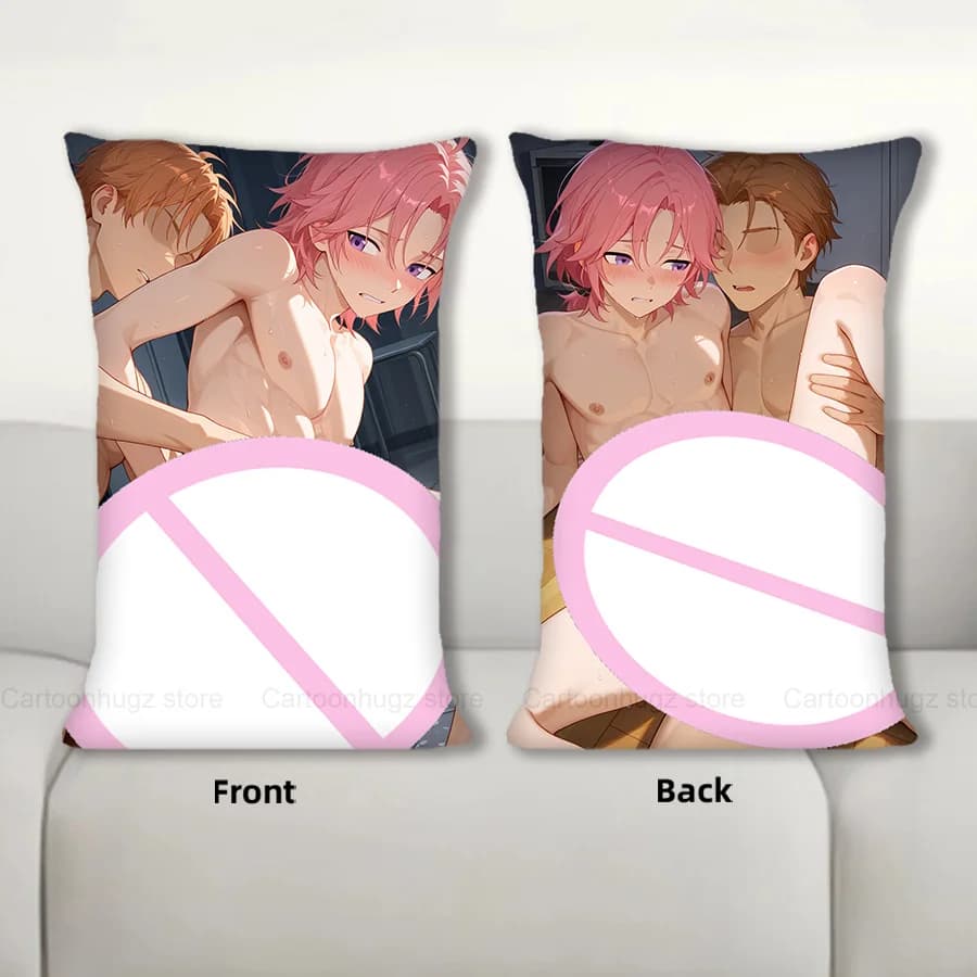 Dakimakura Anime Oukawa Kohaku Fodera per cuscino Cuscino per divano Stampa fronte-retro Federa per cuscino 40X60 cm