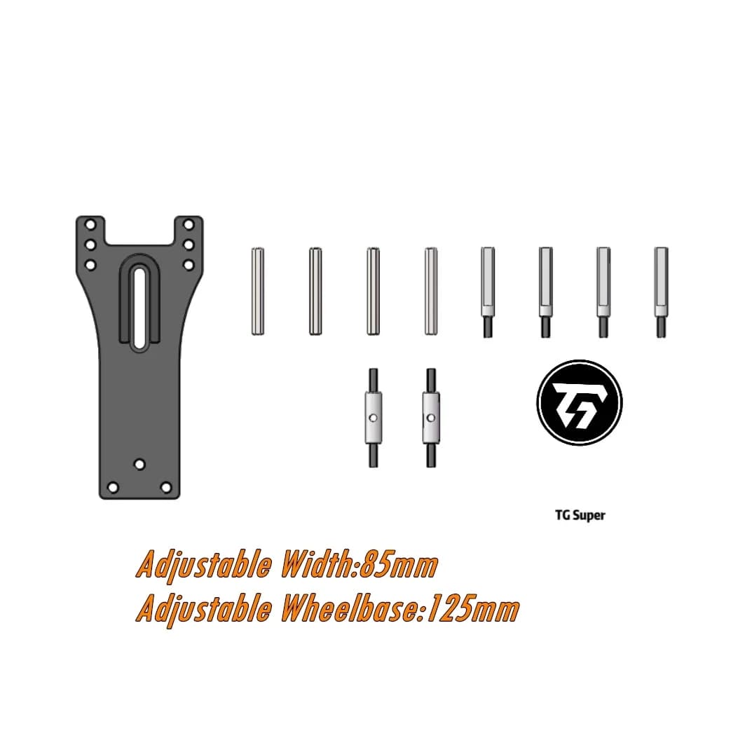 TG Racing TG SUPER TGS Wide Formation Set per TGS