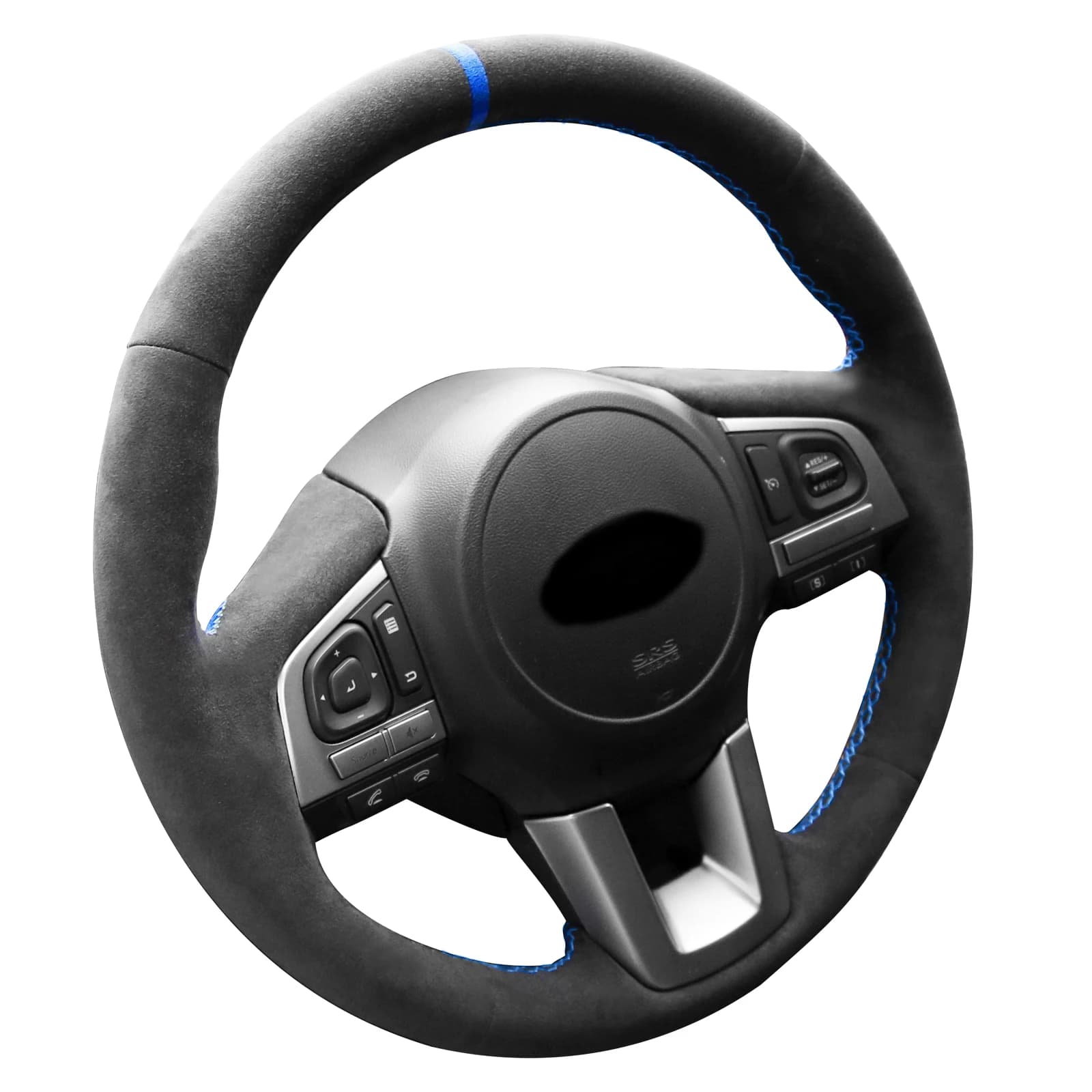 Alfanxi coprivolante Alcantara a punto mano compatibile con Subaru Forester Legacy Outback XV 2015-2017