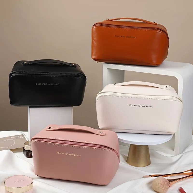 1pcs Multi functional toiletry bag, thickened pillow bag, portable high-value makeup bag for travel, hand-held storage bag