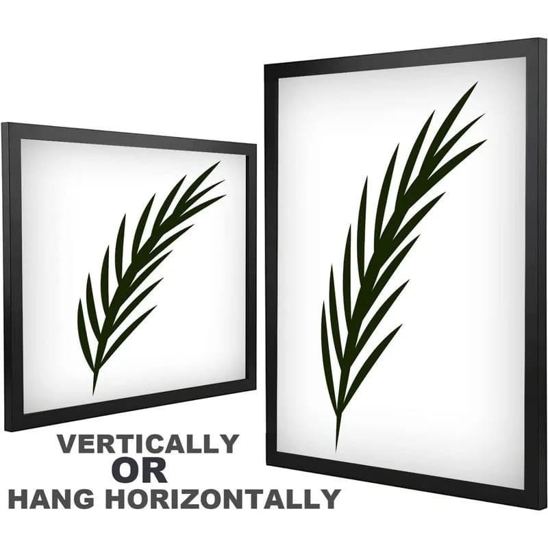 Frame for Photo 12x17 Black with Plexiglass Horizontal